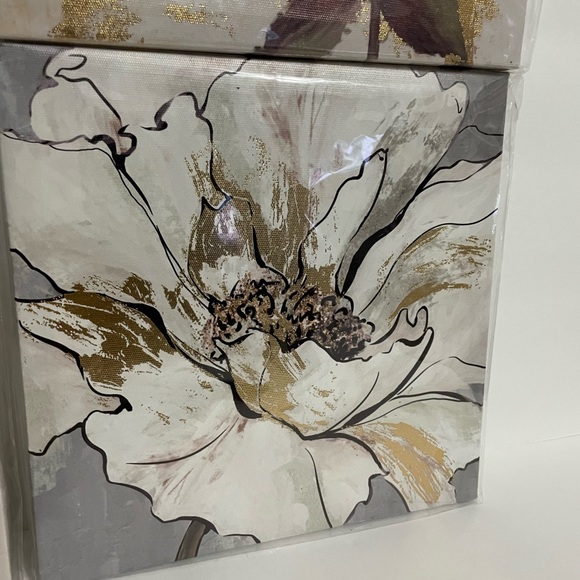 Metallic Floral wall decor - Picture 6 of 9